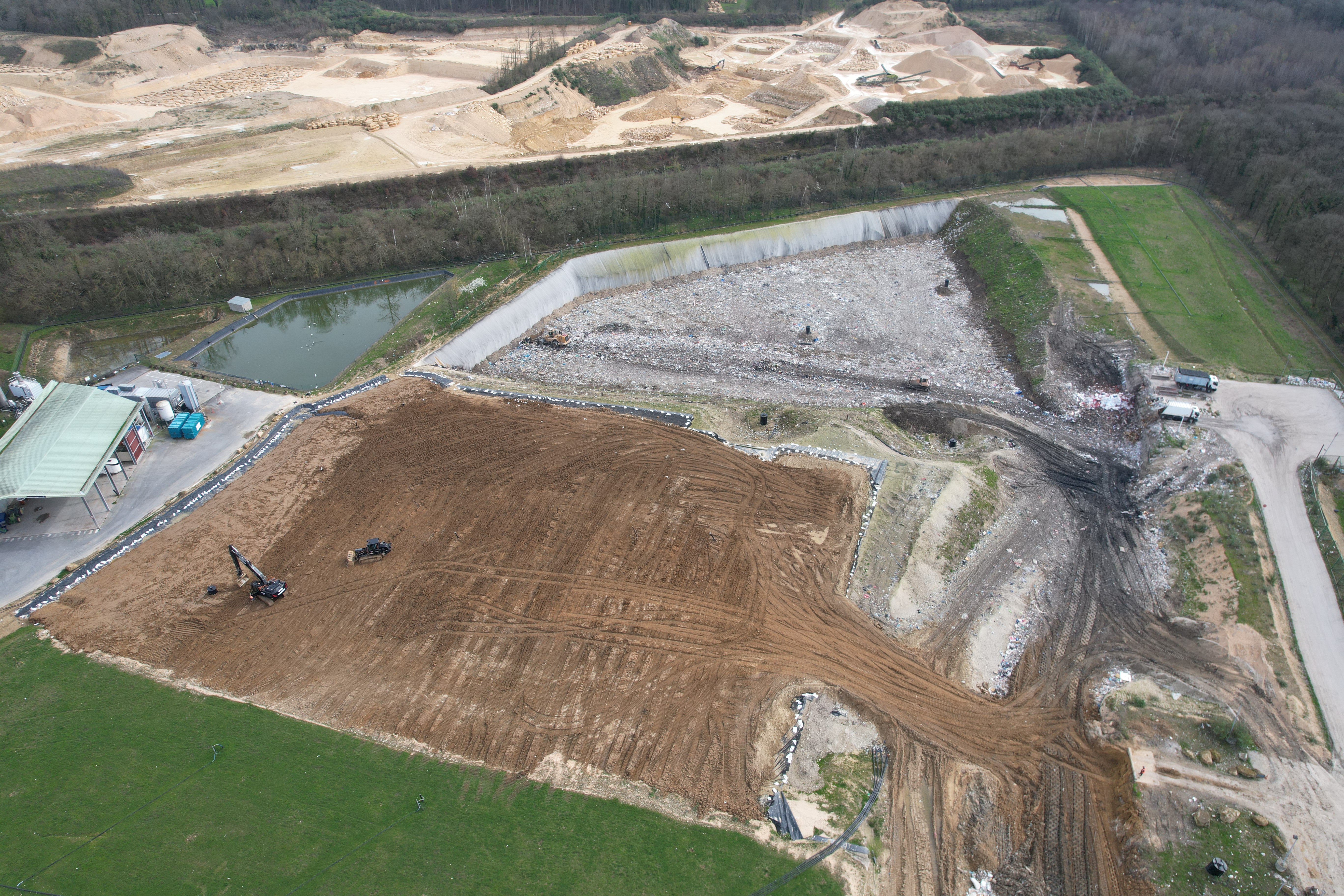 Création d'une couverture d'alvéole