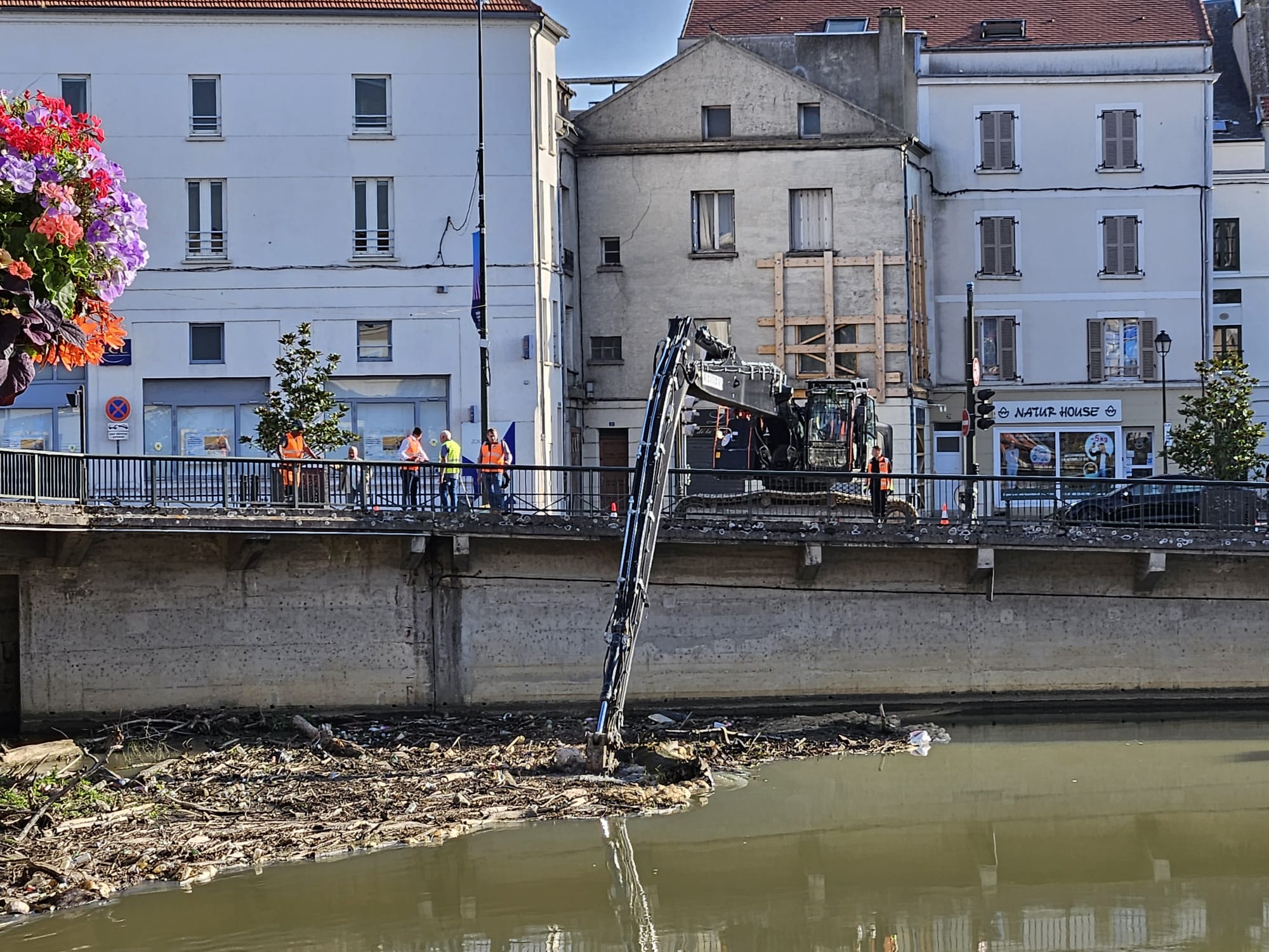 Nettoyage de la Marne - Meaux